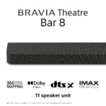 Sony BRAVIA Theatre Bar 8 Single Soundbar 360 Spatial Sound Mapping Dolby Atmos®/DTS:X®