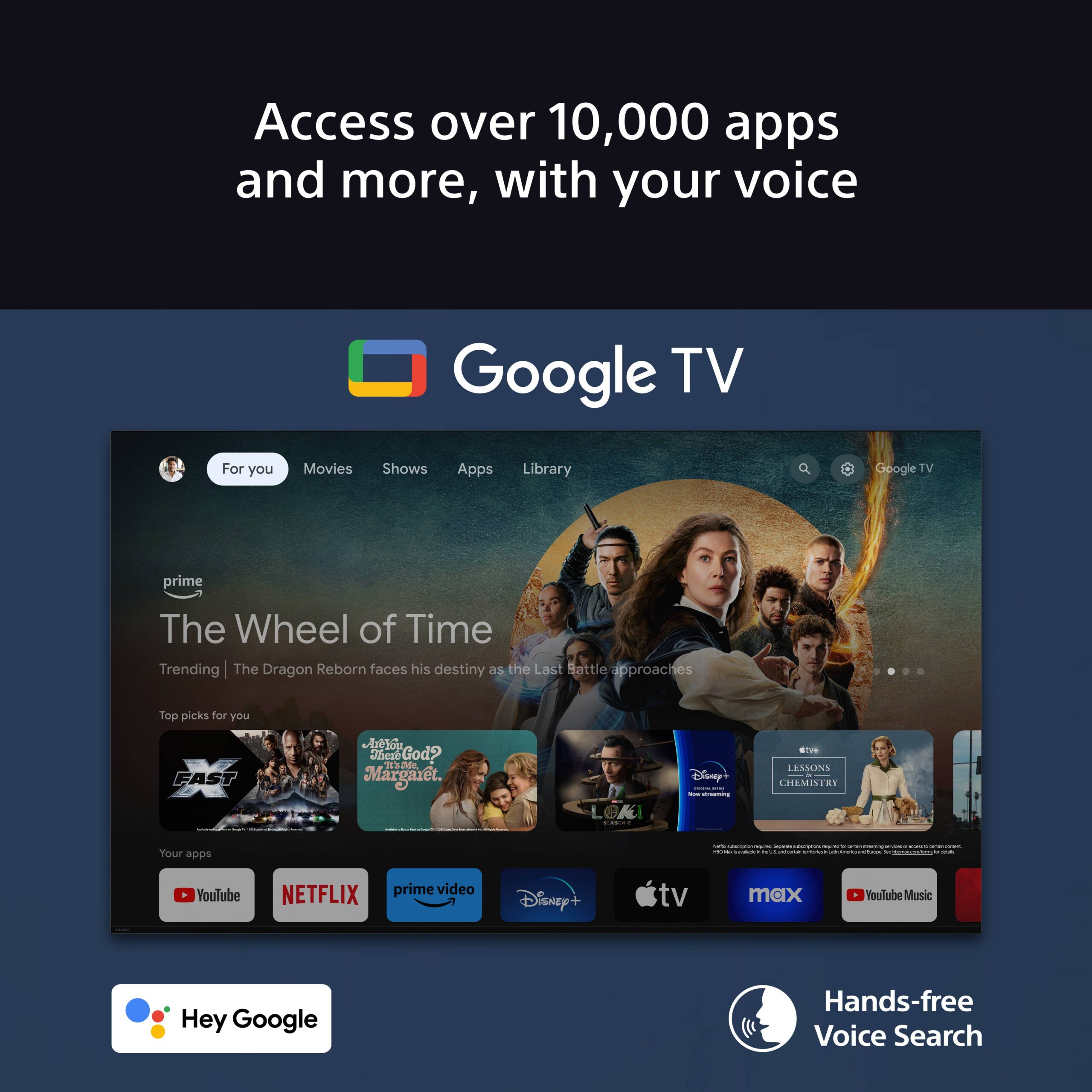 SONY BRAVIA 7 XR Processor Mini LED 4K Ultra HD High Dynamic Range (HDR) Smart TV (Google TV) - Image 5