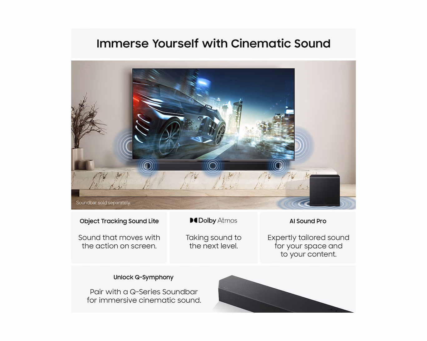 Samsung QE85QN80HAUXXU 85" 4K Neo QLED Vision AI Smart TV - Image 4